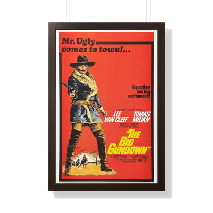 THE BIG GUNDOWN 1966 - Framed Movie Poster-20" x 30"-The Sticker Space