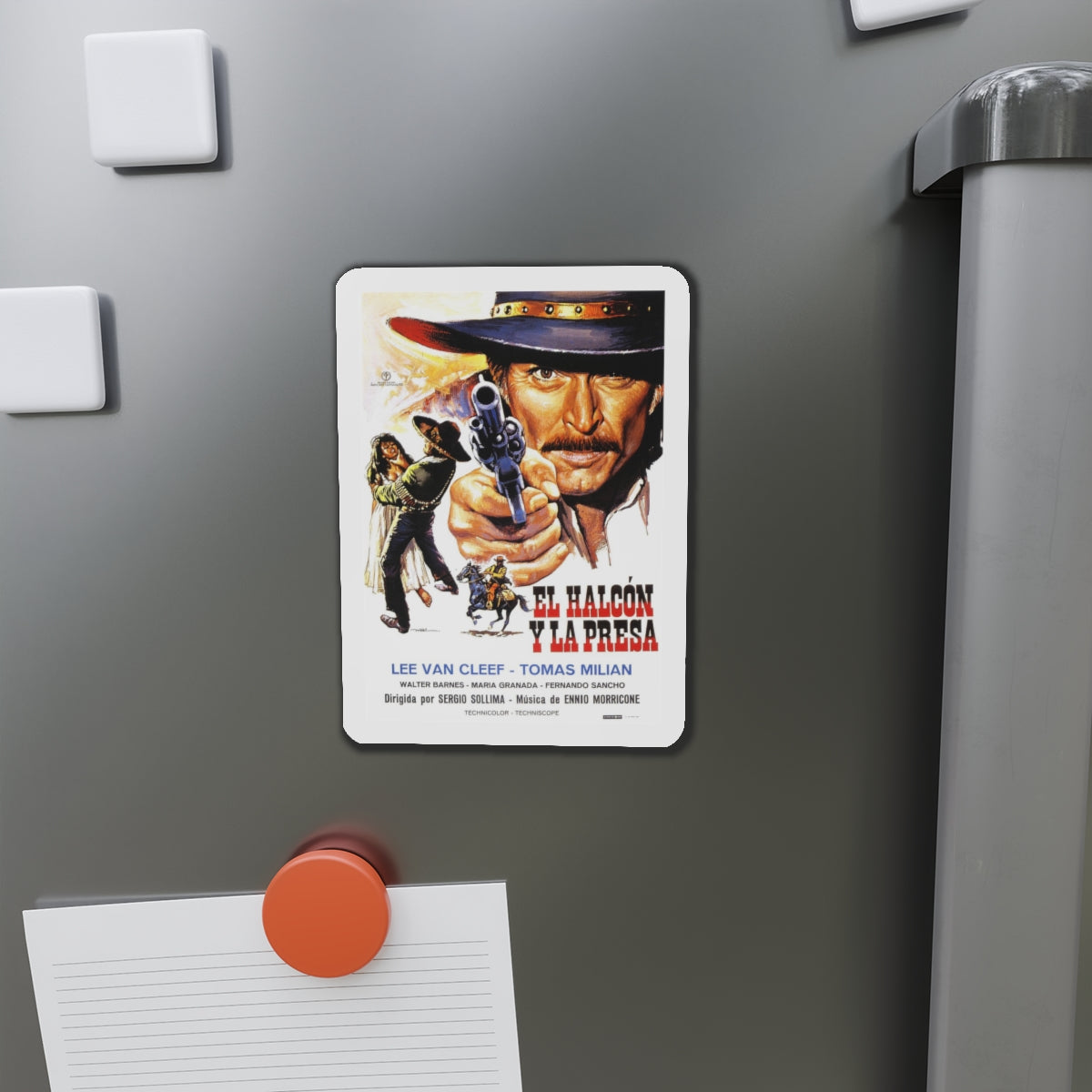 THE BIG GUNDOWN (SPANISH) 1966 Movie Poster - Refrigerator Magnet-The Sticker Space