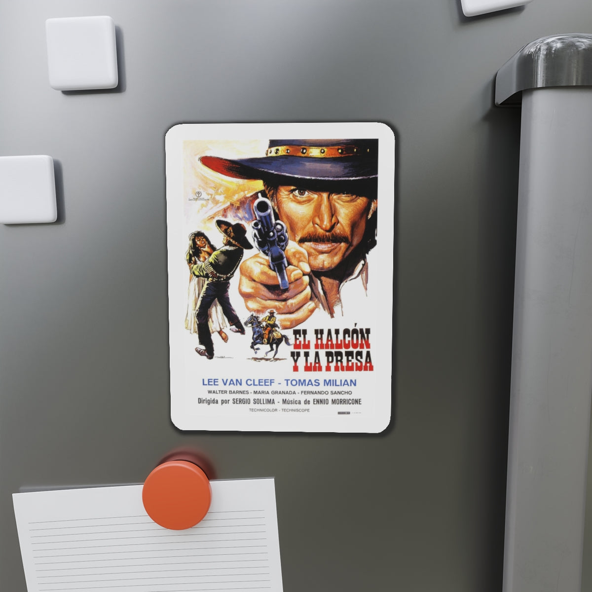 THE BIG GUNDOWN (SPANISH) 1966 Movie Poster - Refrigerator Magnet-The Sticker Space