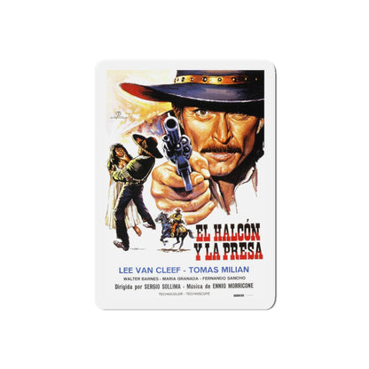 THE BIG GUNDOWN (SPANISH) 1966 Movie Poster - Refrigerator Magnet-5" x 5"-The Sticker Space