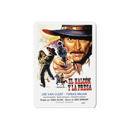 THE BIG GUNDOWN (SPANISH) 1966 Movie Poster - Refrigerator Magnet 6 Inch Die-Cut - The Sticker Space