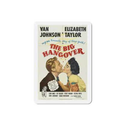 The Big Hangover 1950 Movie Poster Refrigerator Magnet 2 Inch - The Sticker Space