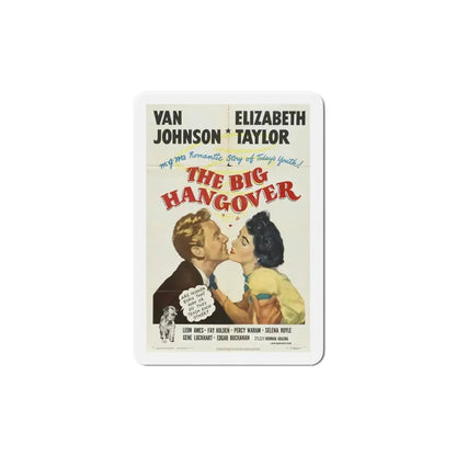 The Big Hangover 1950 Movie Poster Refrigerator Magnet 6 Inch - The Sticker Space