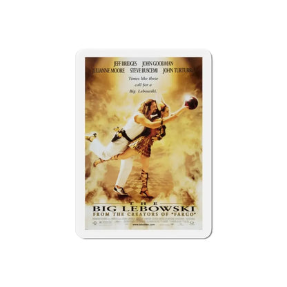 The Big Lebowski 1998 Movie Poster Refrigerator Magnet 2 Inch - The Sticker Space