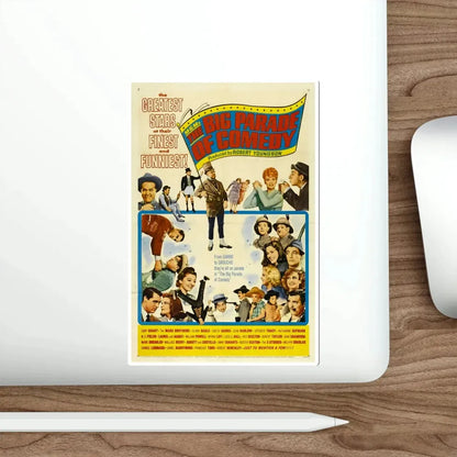 The Big Parade of Comedy 1964 Movie Poster STICKER Vinyl Die-Cut Decal - The Sticker Space