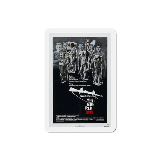 The Big Red One 1980 Movie Poster Refrigerator Magnet 2 Inch - The Sticker Space