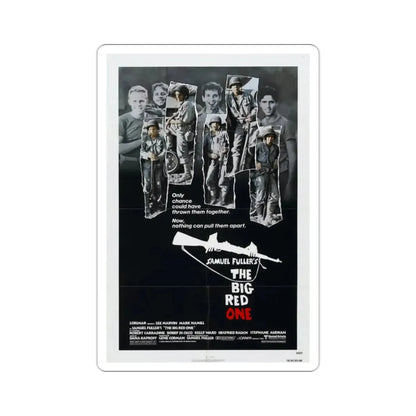 The Big Red One 1980 Movie Poster STICKER Vinyl Die-Cut Decal 2 Inch - The Sticker Space