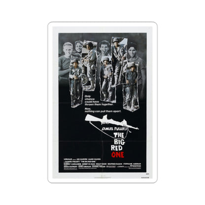 The Big Red One 1980 Movie Poster STICKER Vinyl Die-Cut Decal-2 Inch-The Sticker Space