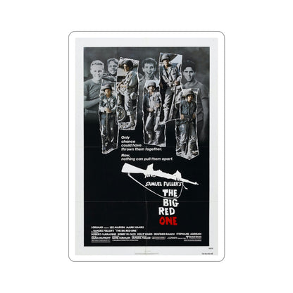 The Big Red One 1980 Movie Poster STICKER Vinyl Die-Cut Decal-6 Inch-The Sticker Space