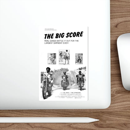 THE BIG SCORE 1983 Movie Poster STICKER Vinyl Die-Cut Decal-The Sticker Space