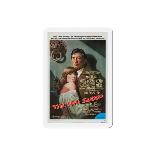 The Big Sleep 1978 Movie Poster Refrigerator Magnet 2 Inch - The Sticker Space