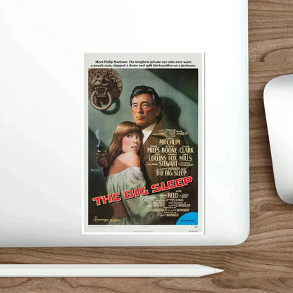 The Big Sleep 1978 Movie Poster STICKER Vinyl Die-Cut Decal - The Sticker Space