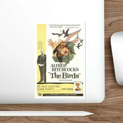 The Birds 1963 Movie Poster STICKER Vinyl Die-Cut Decal-The Sticker Space