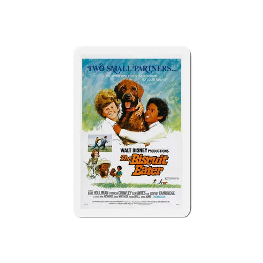 The Biscuit Eater 1972 Movie Poster Refrigerator Magnet 2 Inch - The Sticker Space