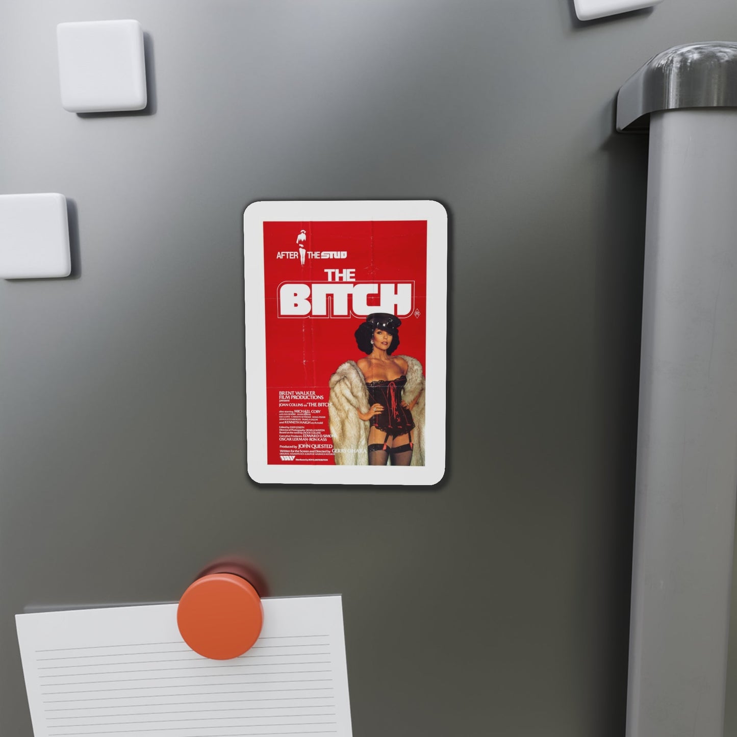 The Bitch 1979 Movie Poster Die-Cut Magnet-The Sticker Space