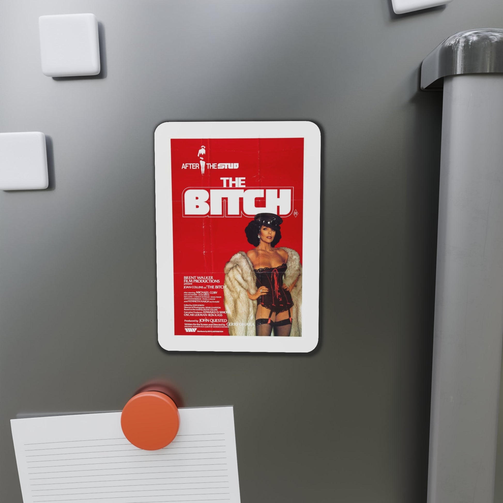 The Bitch 1979 Movie Poster Die-Cut Magnet-The Sticker Space