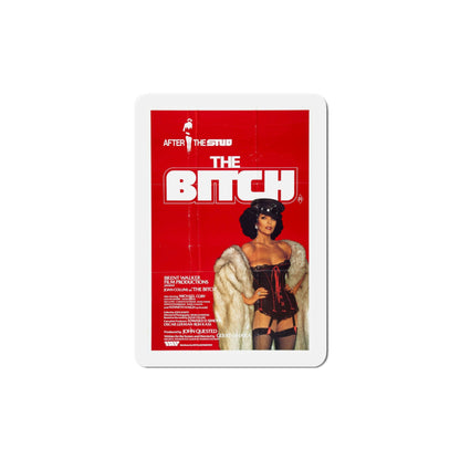 The Bitch 1979 Movie Poster Die-Cut Magnet-5" x 5"-The Sticker Space