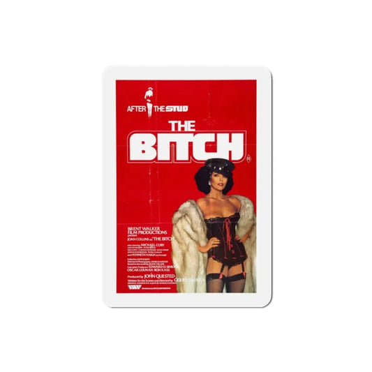 The Bitch 1979 Movie Poster Refrigerator Magnet 2 Inch - The Sticker Space