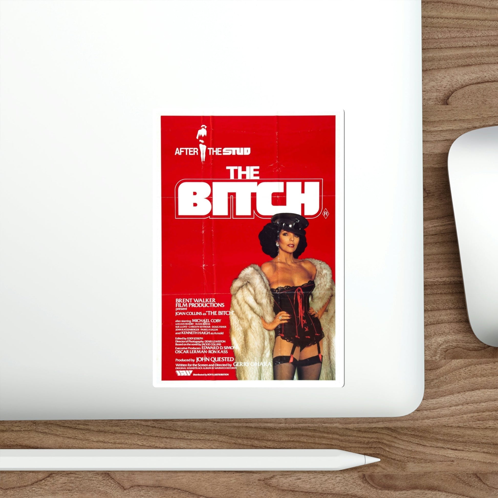 The Bitch 1979 Movie Poster STICKER Vinyl Die-Cut Decal-The Sticker Space