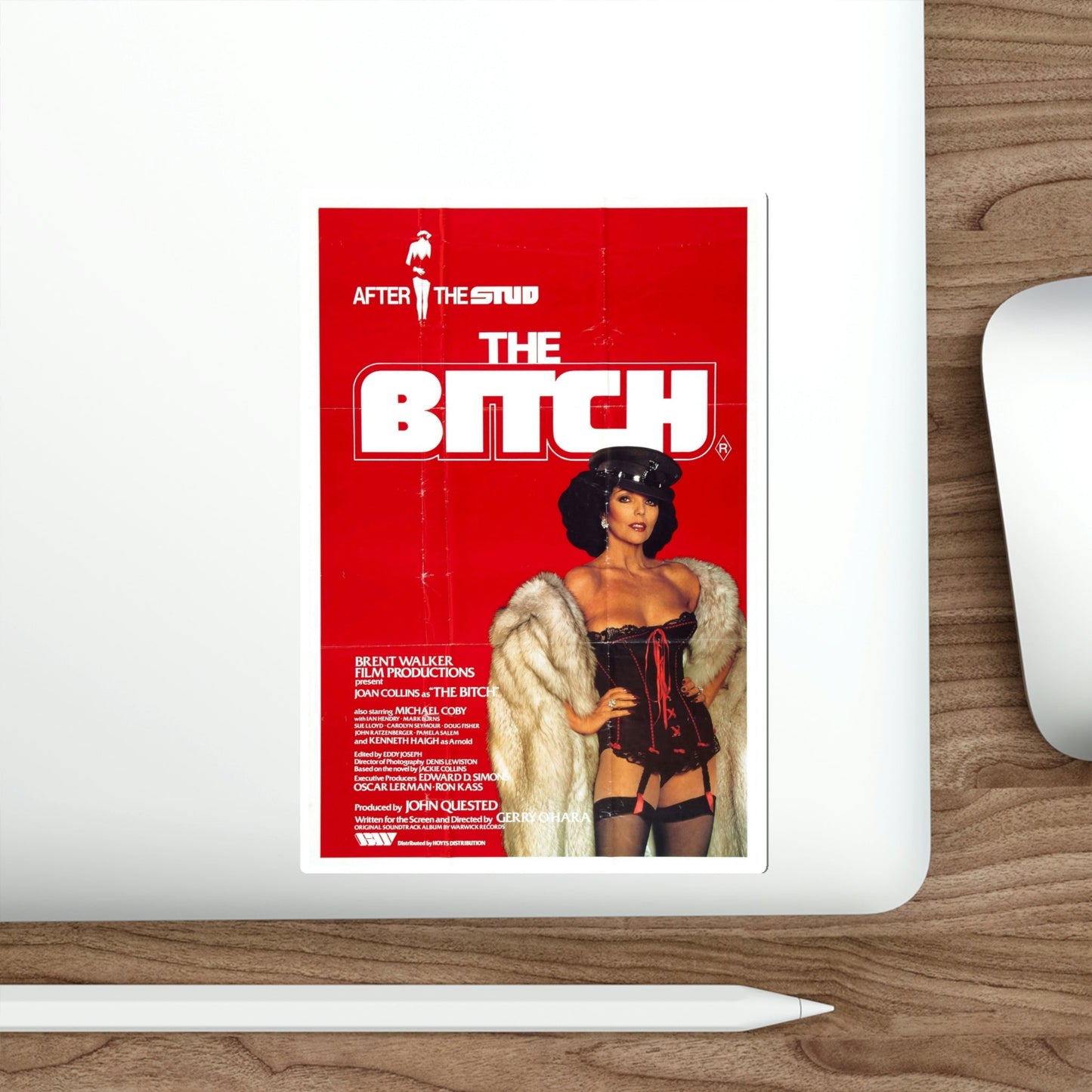 The Bitch 1979 Movie Poster STICKER Vinyl Die-Cut Decal-The Sticker Space