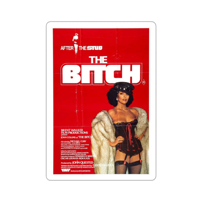 The Bitch 1979 Movie Poster STICKER Vinyl Die-Cut Decal-4 Inch-The Sticker Space