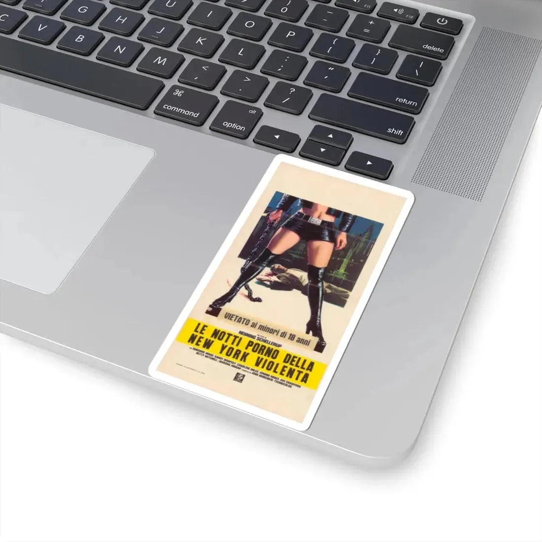 THE BLACK ALLEY CATS (ITALIAN) 1973 Movie Poster - STICKER Vinyl Kiss-Cut Decal - The Sticker Space