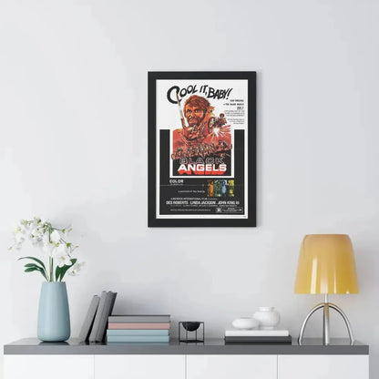 THE BLACK ANGELS 1970 - Framed Movie Poster - The Sticker Space