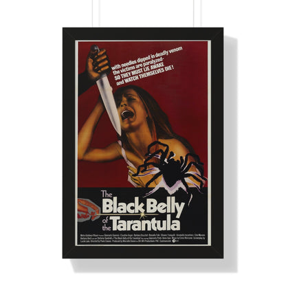 THE BLACK BELLY OF THE TARANTULA 1971 - Framed Movie Poster-16″ x 24″-The Sticker Space