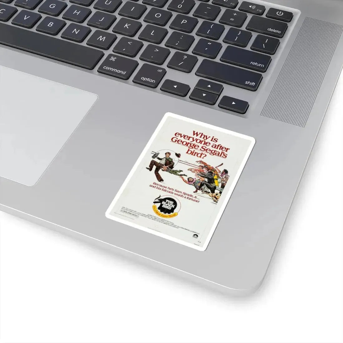 The Black Bird 1975 Movie Poster - STICKER Vinyl Kiss-Cut Decal - The Sticker Space