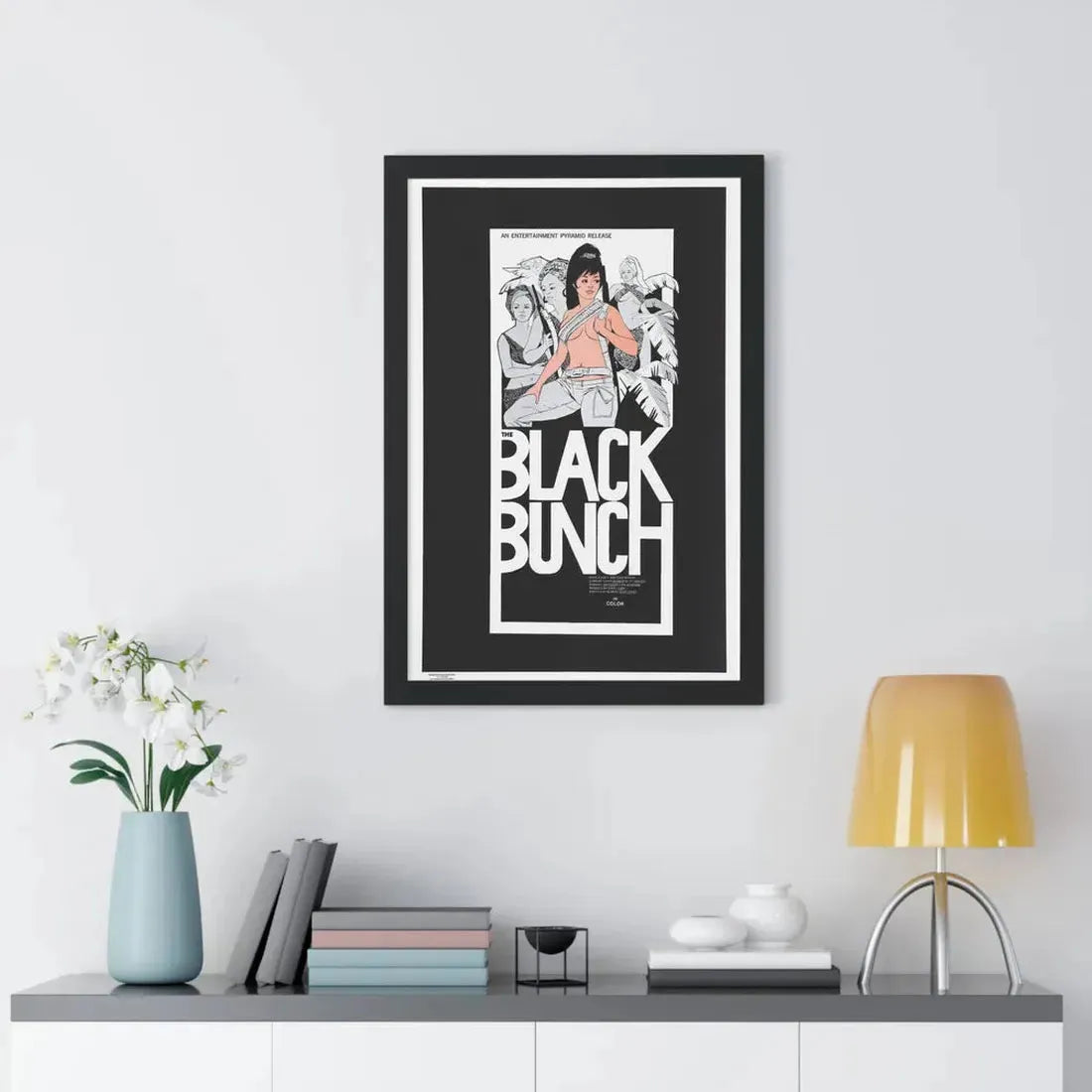 THE BLACK BUNCH 1972 - Framed Movie Poster - The Sticker Space