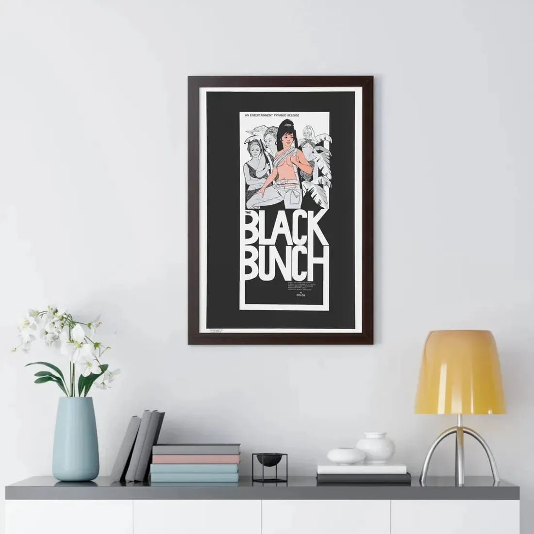 THE BLACK BUNCH 1972 - Framed Movie Poster - The Sticker Space