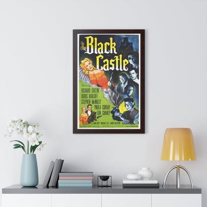 THE BLACK CASTLE 1952 - Framed Movie Poster-The Sticker Space