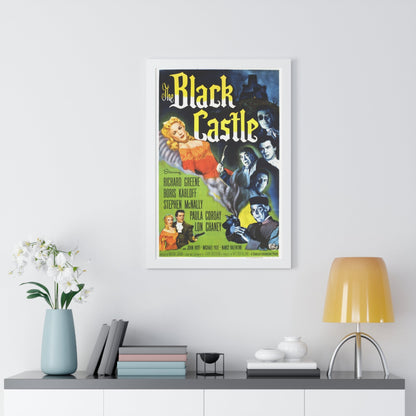 THE BLACK CASTLE 1952 - Framed Movie Poster-The Sticker Space