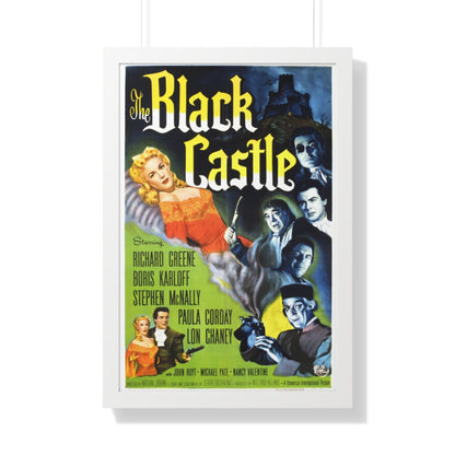 THE BLACK CASTLE 1952 - Framed Movie Poster-20" x 30"-The Sticker Space