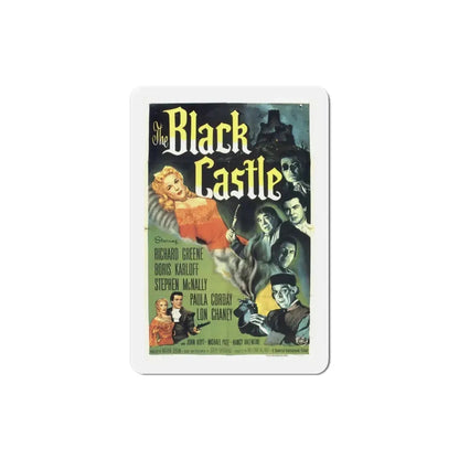 The Black Castle 1952 Movie Poster Refrigerator Magnet 3 Inch - The Sticker Space