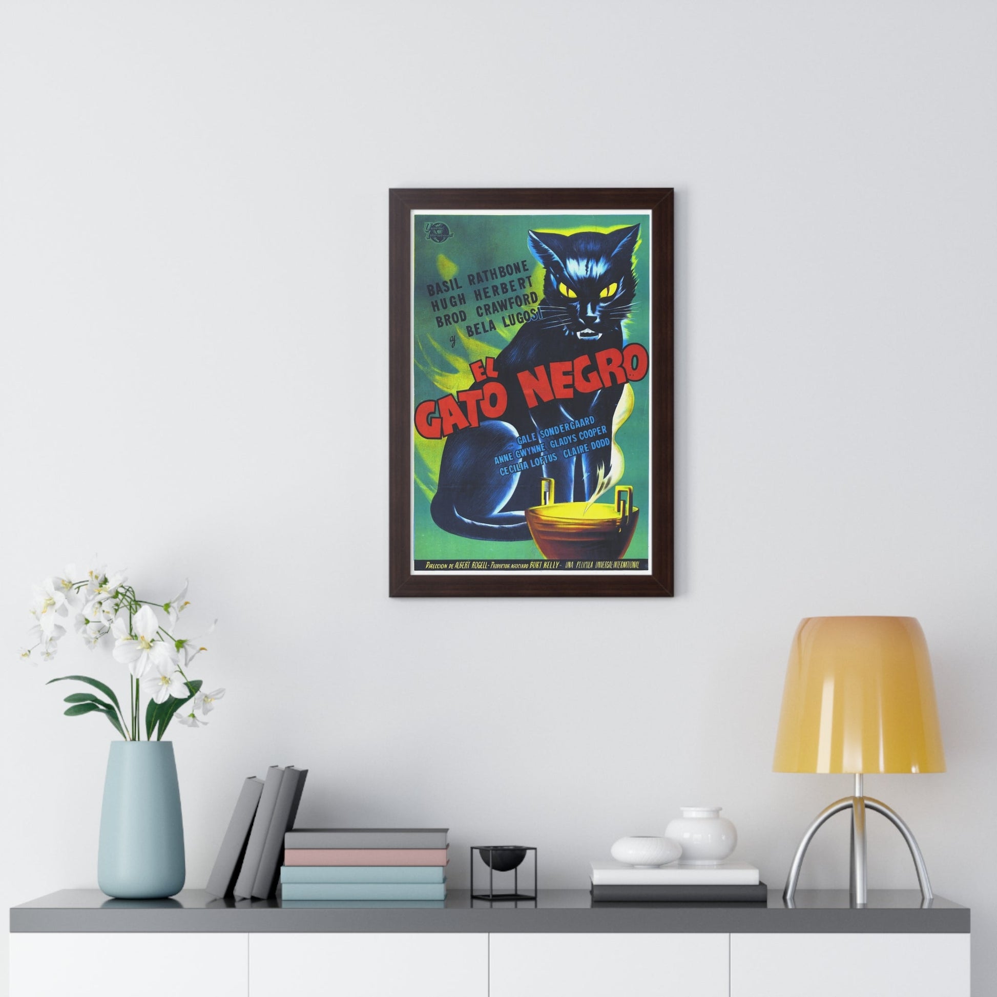 THE BLACK CAT 1941 - Framed Movie Poster-The Sticker Space