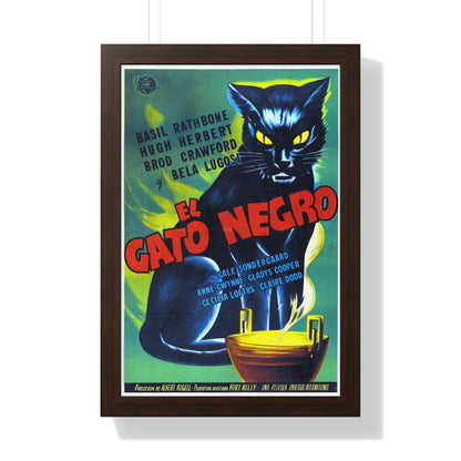 THE BLACK CAT 1941 - Framed Movie Poster-16″ x 24″-The Sticker Space