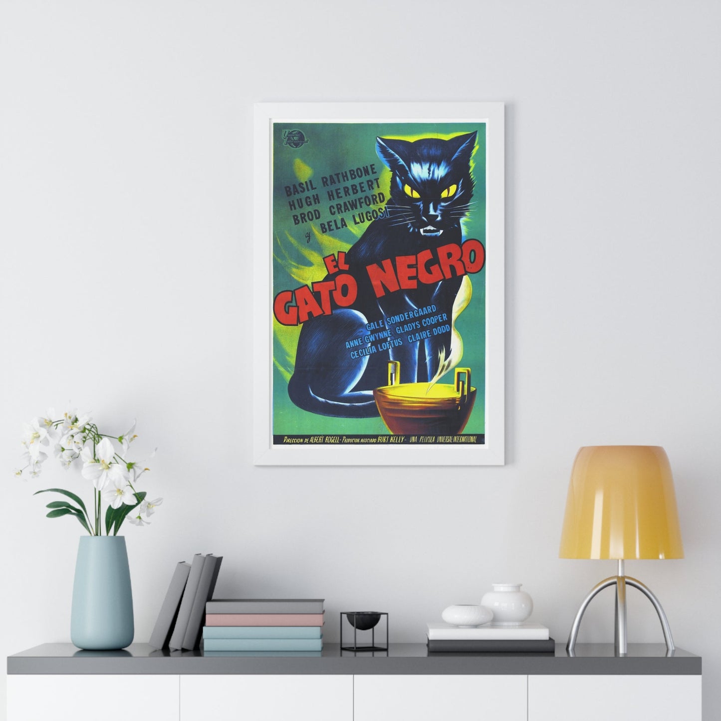 THE BLACK CAT 1941 - Framed Movie Poster-The Sticker Space