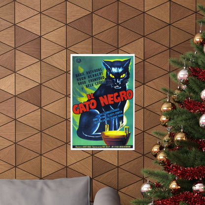 THE BLACK CAT 1941 - Paper Movie Poster-The Sticker Space