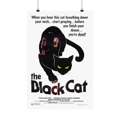 THE BLACK CAT 1981 - Paper Movie Poster-16″ x 24″-The Sticker Space