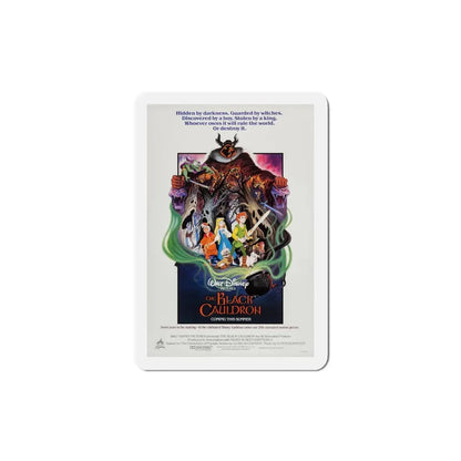 The Black Cauldron 1985 Movie Poster Refrigerator Magnet 4 Inch - The Sticker Space