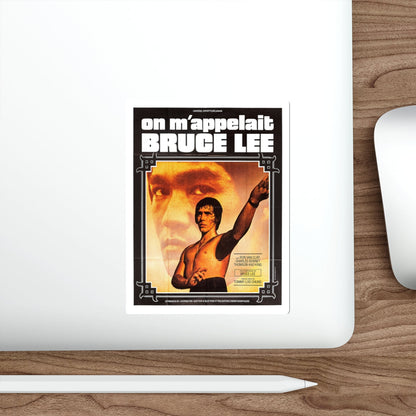 THE BLACK DRAGON'S REVENGE (FRENCH) 1975 Movie Poster STICKER Vinyl Die-Cut Decal-The Sticker Space