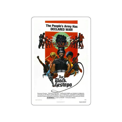 THE BLACK GESTAPO 1975 Movie Poster STICKER Vinyl Die-Cut Decal 2 Inch - The Sticker Space
