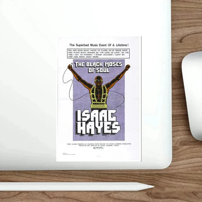 The Black Moses of Soul 1973 Movie Poster STICKER Vinyl Die-Cut Decal - The Sticker Space