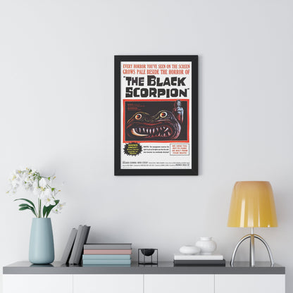 THE BLACK SCORPION 1957 - Framed Movie Poster-The Sticker Space