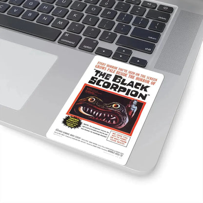 THE BLACK SCORPION 1957 Movie Poster - STICKER Vinyl Kiss-Cut Decal - The Sticker Space