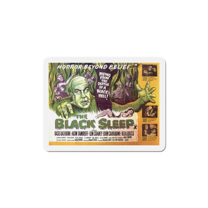 The Black Sleep 1956 Movie Poster Die-Cut Magnet-6 Inch-The Sticker Space