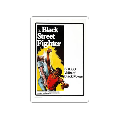 THE BLACK STREETFIGHTER (BOGARD) 1974 Movie Poster STICKER Vinyl Die-Cut Decal 3 Inch - The Sticker Space