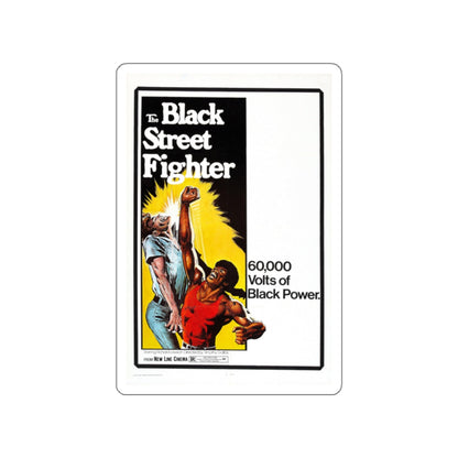 THE BLACK STREETFIGHTER (BOGARD) 1974 Movie Poster STICKER Vinyl Die-Cut Decal-White-The Sticker Space