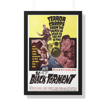 THE BLACK TORMENT 1964 - Framed Movie Poster-20" x 30"-The Sticker Space